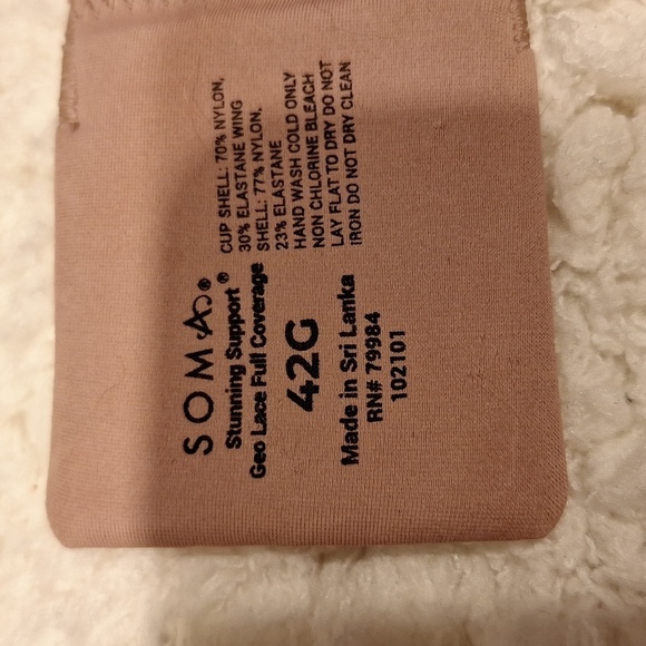 Q women's Soma stunning support bra size 42G - Picture 2 of 3